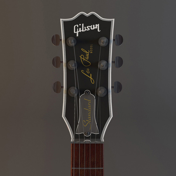 3d model guitar gibson les paul - Gibson Les Paul by mifody